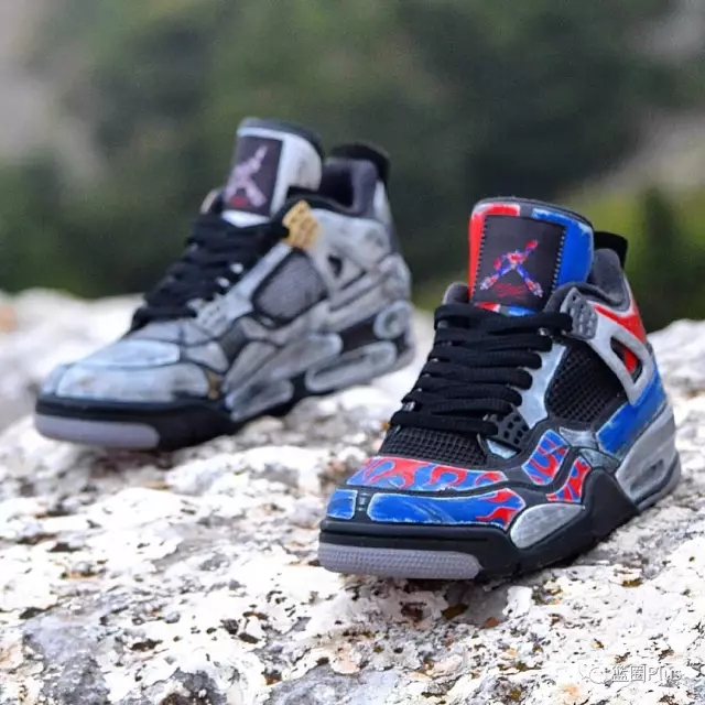 超炫酷变形金刚,标志是变形金刚的球鞋