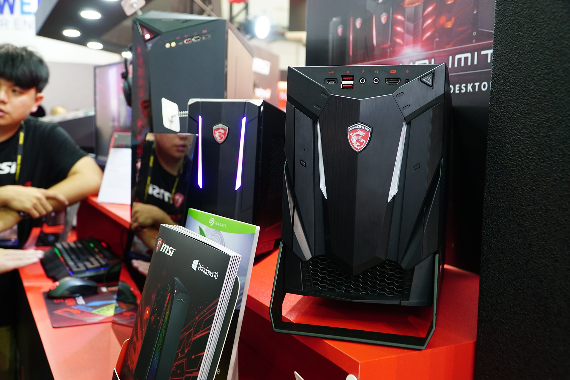 无限与涡旋首度登场台北电脑展微星电竞整机带来全新理念