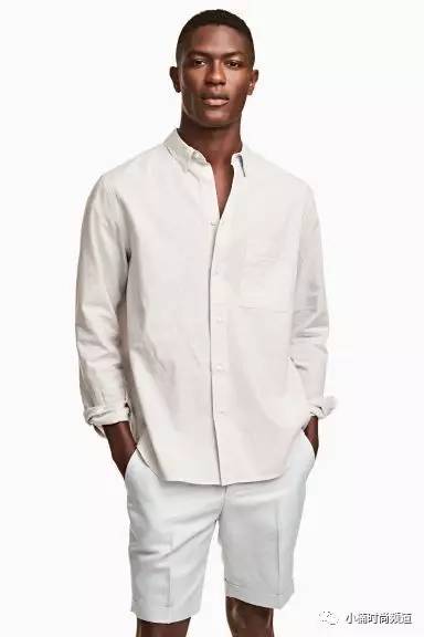 青年男士简约休闲风夏季穿搭,男士高级感亚麻风穿衣搭配