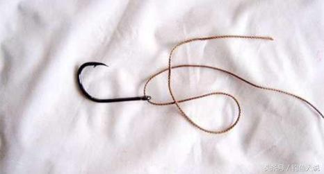 带环鱼钩和直柄鱼钩区别,直柄钩带环绑法