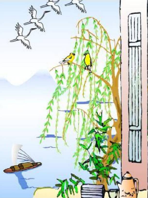 古诗词大会看图猜古诗试题,古诗词大赛题库看图猜诗句