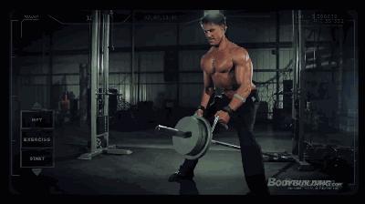 背部训练第一个动作t杆划船,t杠划船练哪里