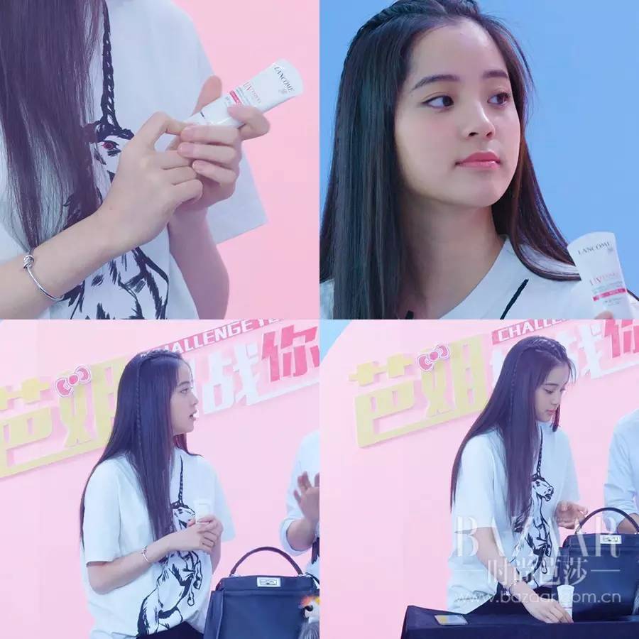 欧阳娜娜的防晒,欧阳娜娜欧莱雅防晒