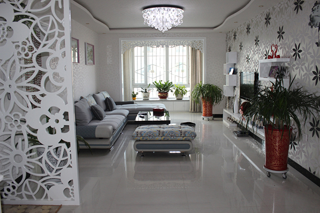 婚房客厅十字绣最新款家和万事兴,婚房电视墙挂什么十字绣图案