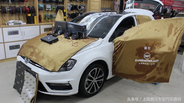 高尔夫7代合适什么音响改装,高尔夫7音响改装劲浪