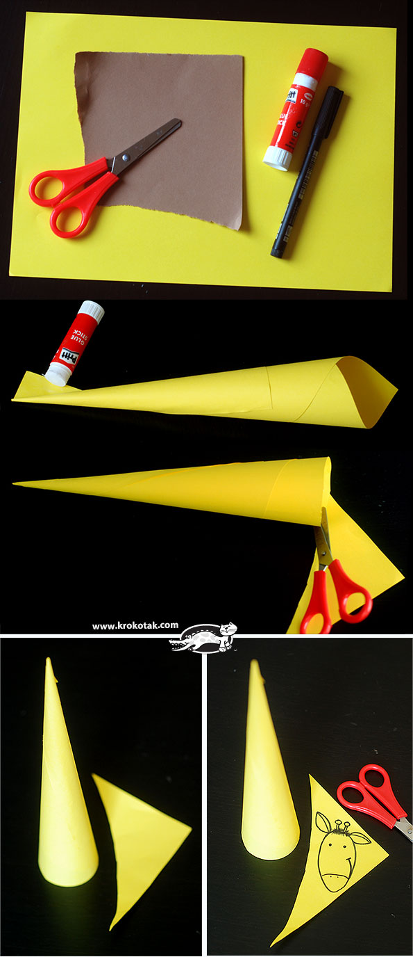 幼儿园卡纸手工简单而立体的动物,卡纸手工幼儿园动物简单创意