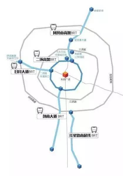 成都春节brt运营时间,成都brt快速公交未来规划
