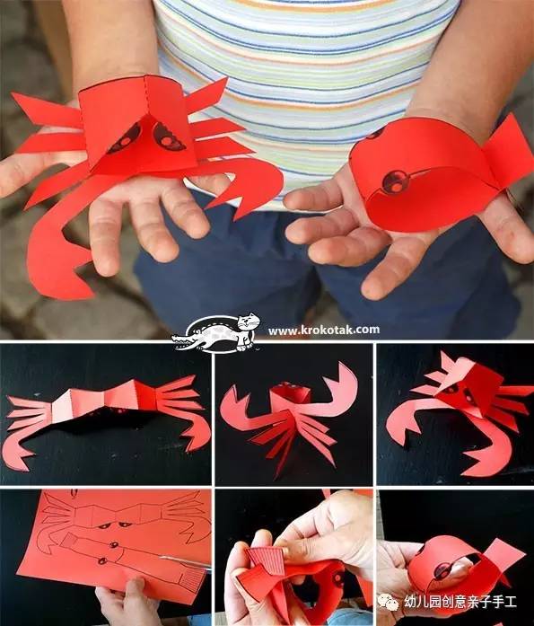 幼儿园卡纸手工简单而立体的动物,卡纸手工幼儿园动物简单创意