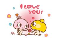 情侣壁纸卡通全屏一人一半,情侣壁纸一男一女沐浴日照