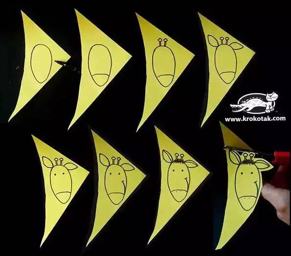 幼儿园卡纸手工简单而立体的动物,卡纸手工幼儿园动物简单创意