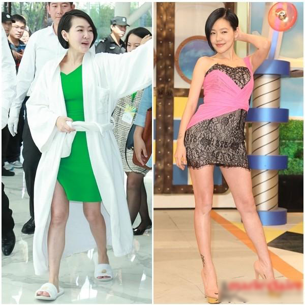 16张圈内最红明星对比图告诉你，穿不穿高跟鞋差的真不只是一个PS的距离