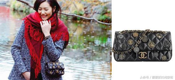 刘雯大表姐同款包包黑色,刘雯同款纪梵希包包