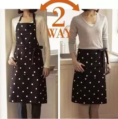 时尚围裙的做法和裁剪,多种围裙款式制作方便简单又有趣