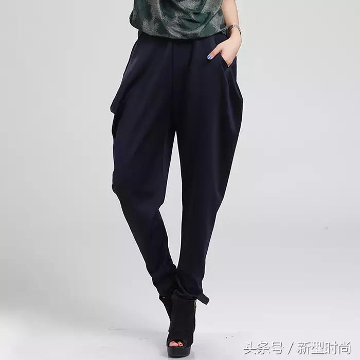 哈伦裤女裤新款宽松百搭粗腿,粗腿合适穿小脚裤还是哈伦裤