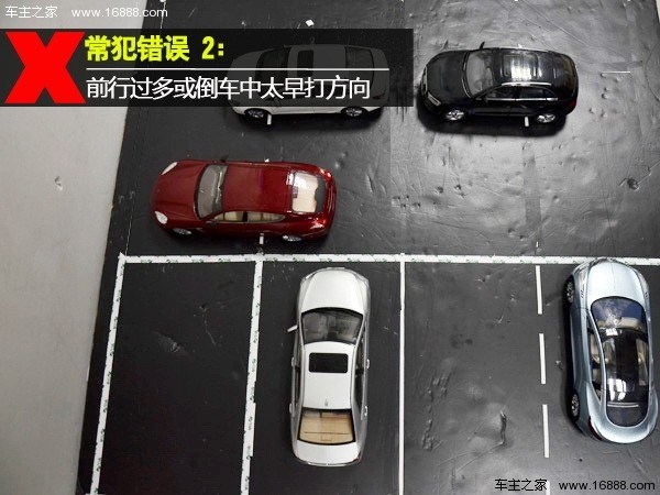 倒车入库的日常生活,新手现实生活中倒车入库