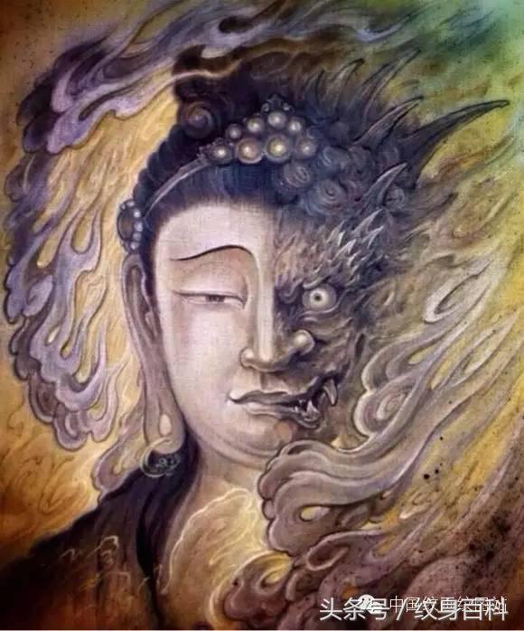 佛魔一念之间头像,佛魔一念之间木雕