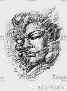 佛魔一念之间头像,佛魔一念之间木雕