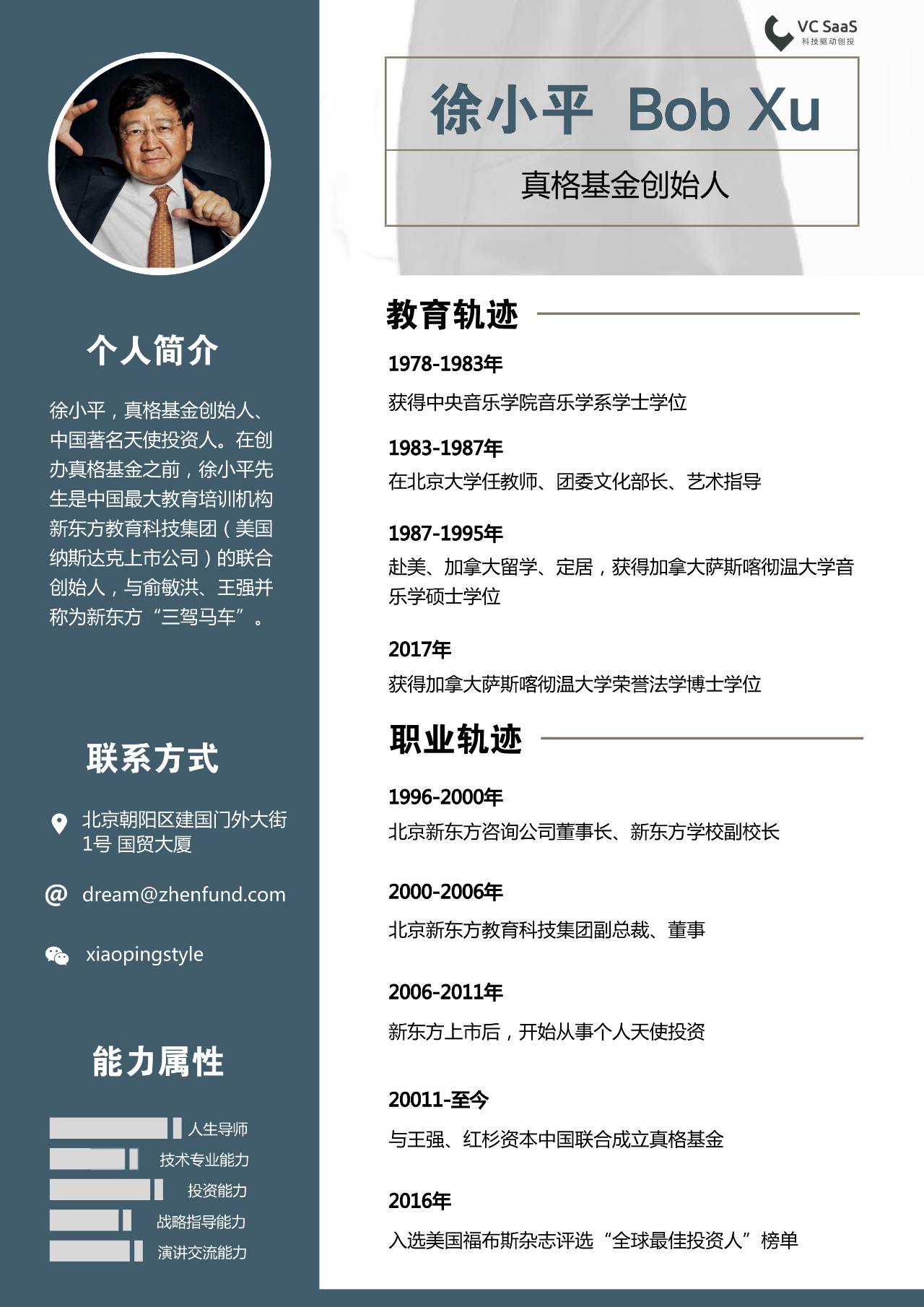 徐小平演讲稿,徐小平老师