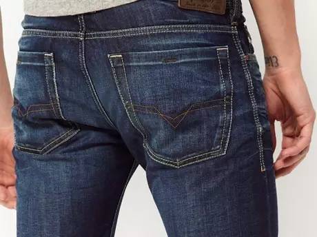 牛仔裤袋子什么牌子好,牛仔裤带花辨认