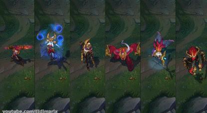 sktt1皮肤,sktt1艾克皮肤特效