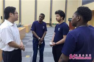 参观浪潮集团,外国留学生阿里巴巴总部参观