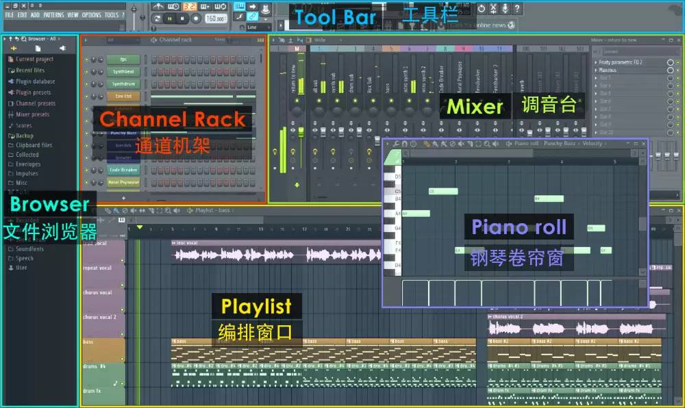 flstudio制作音乐完全教程,水果flstudio零基础