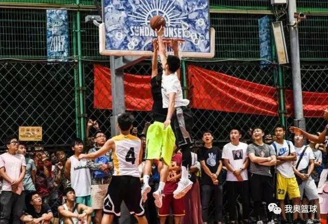 日落东单杨政得分,日落东单杨政暴扣