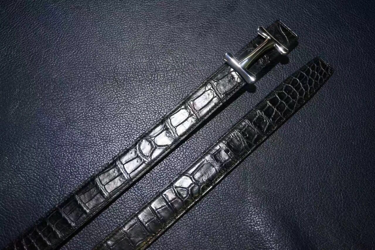 鳄鱼皮做腰带哪个部位最好,鳄鱼皮腰带背部制作过程