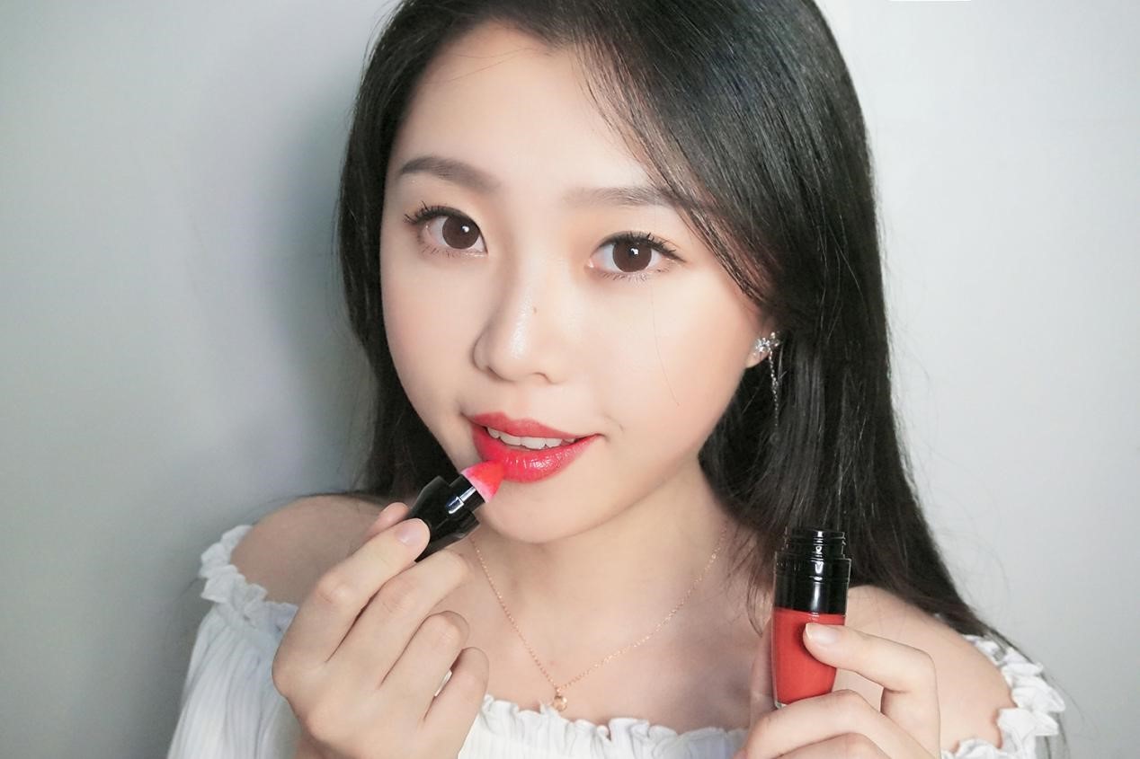 兰蔻全新菁纯丝绒雾面唇釉,兰蔻菁纯柔雾哑光唇釉经典款