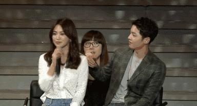 宋仲基宋慧乔白天揽腰秀甜蜜,宋仲基宋慧乔甜蜜太阳后裔