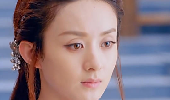 赵丽颖楚乔传鼻子毛孔大,赵丽颖在楚乔传里的又一款造型