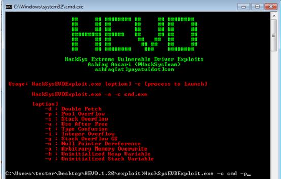 初学Windows内核漏洞利用（二）：熟悉HEVD