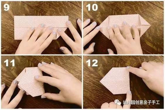 飞机折纸最简单幼儿园手工步骤图,折纸手工大全幼儿园折飞机
