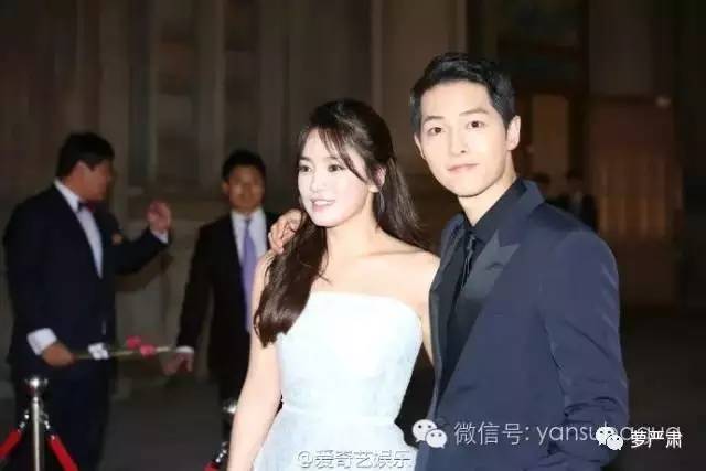 宋仲基宋慧乔白天揽腰秀甜蜜,宋仲基宋慧乔甜蜜太阳后裔