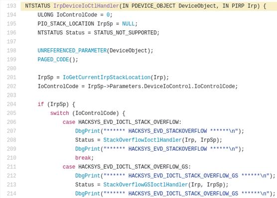 初学Windows内核漏洞利用（二）：熟悉HEVD