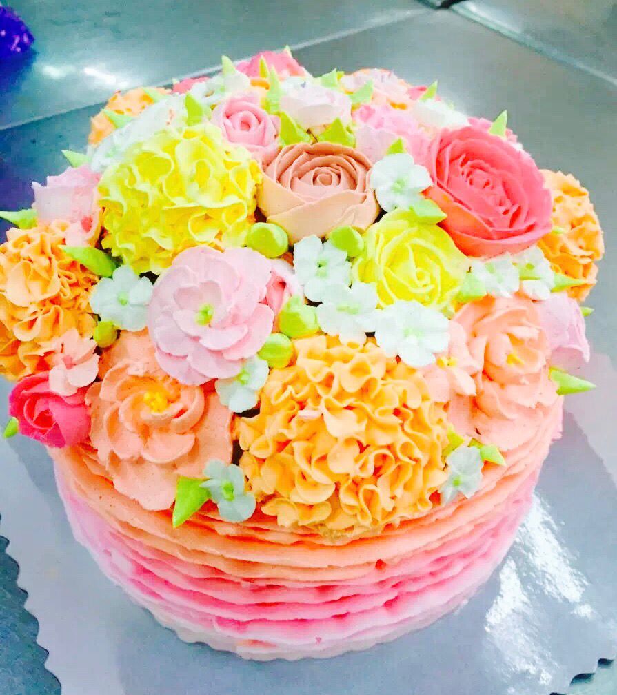 学习做蛋糕？哪里能够学西点？裱花新手看过来~全套的裱花嘴使用技巧打包好了，拿走不谢~