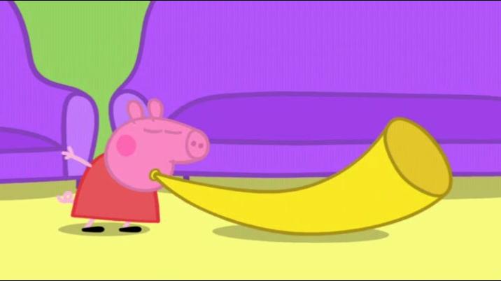 小猪佩奇第一季英文知识点,英语动画片粉红猪