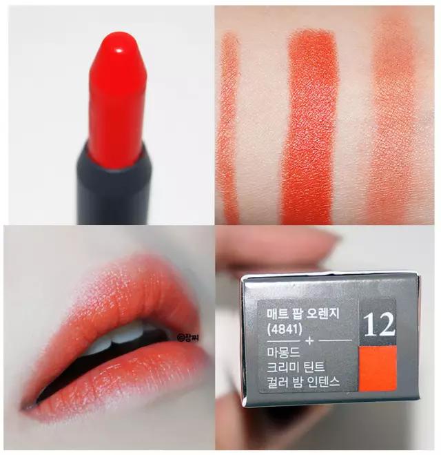 美妆必买的12支口红,韩妆必备口红色号
