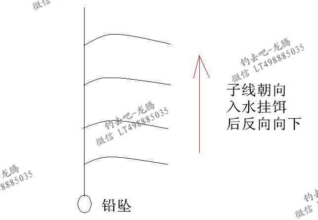 抛竿串钩钓鱼绑线全套方法,用一根鱼线绑一串钩钓鱼