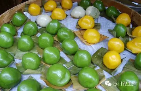 苏州特色时令青团子上市,苏州正宗青团子