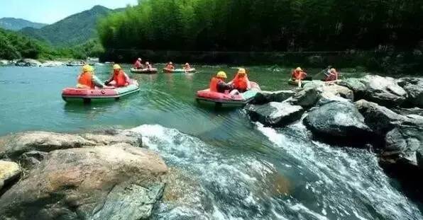 浙江宁波十大漂流,宁波漂流景点推荐