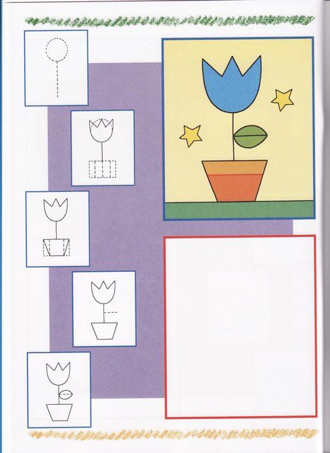 美丽的小花朵简笔画大全三年级,儿童画画教程3-6岁简笔画花朵