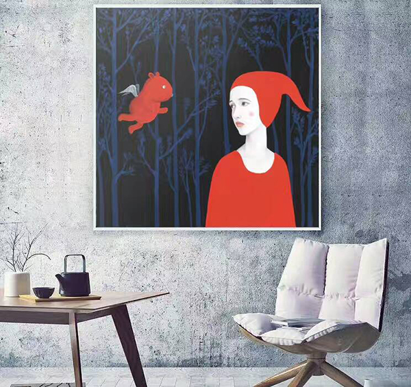 画家张占占：黑夜里的童话世界，孤独也能够温暖