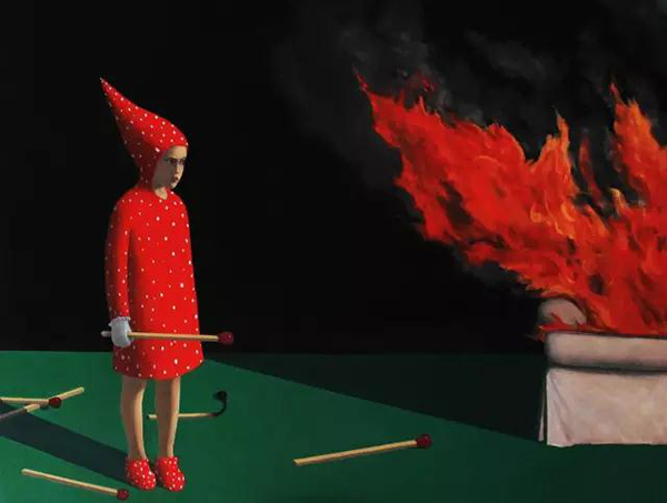 画家张占占：黑夜里的童话世界，孤独也能够温暖