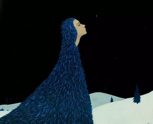 画家张占占：黑夜里的童话世界，孤独也能够温暖