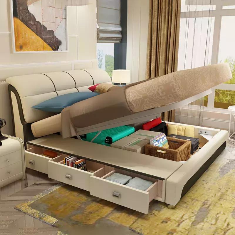 收纳储物床,合适小户型的收纳床