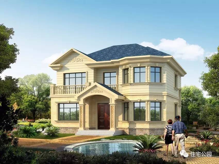 10套农村别墅合集中式小院,10套农村别墅效果图