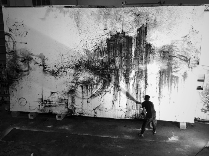 有灵魂的画能治愈一切,行走水墨里的灵魂画者