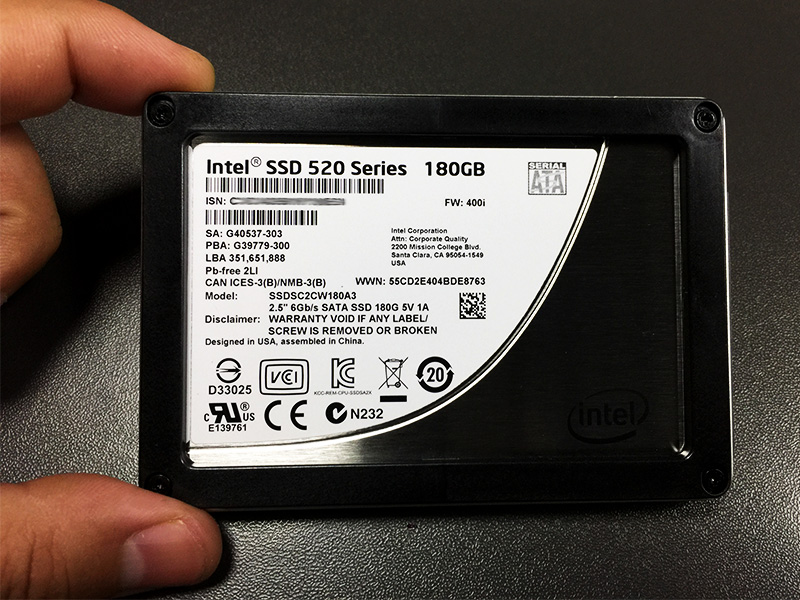 网购全新“古董”是否靠谱？IntelSSD520180GB固态硬盘测试报告