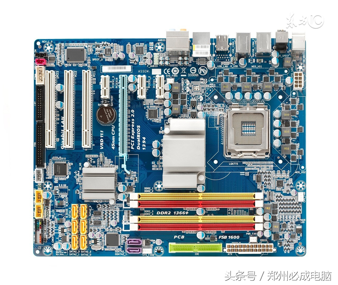 郑州必成电脑：主板检修流程